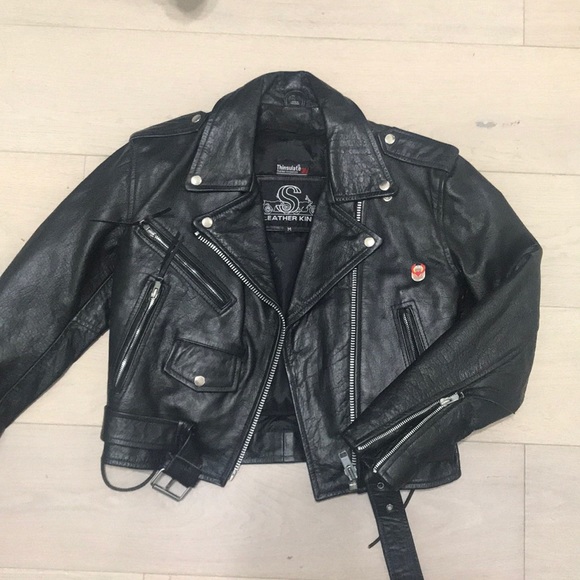 leather king Jackets & Blazers - Real leather jacket.
